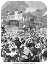 Execution of the Duke of Northumberland on Tower Hill