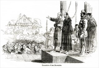 Execution of two Brownists