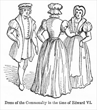 Dress of the Commonality in the time of Edward VI