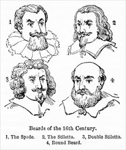 Beards of 16th Century