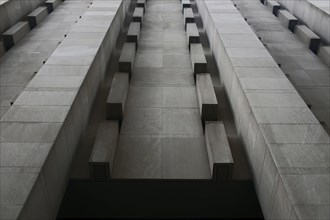 Low Angle View of Concrete Building Exterior