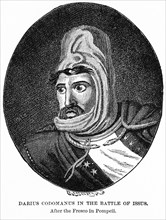 Darius Codomanus in the Battle of Issus
