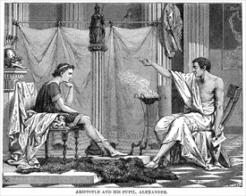 Aristotle and his Pupil Alexander