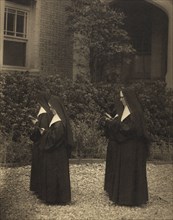 Four Nuns in Procession