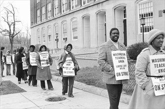 African American teachers from Washington Teachers Union