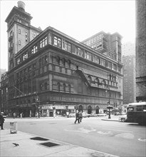 Carnegie Hall and Street Scene