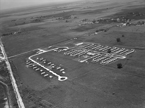 High Angle View of Osceola Migratory Labor Camp