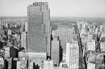 Cityscape featuring 30 Rockefeller Plaza Building