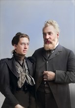 Alexander Graham Bell with his wife Mabel