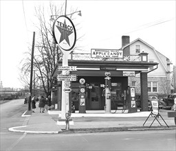 Gas station along Highway 50