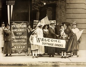 Suffrage envoys from San Francisco