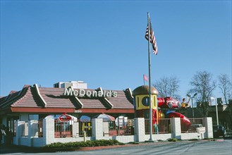 McDonald's fast food restaurant