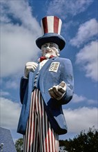 Uncle Sam fast food restaurant symbol