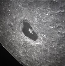 View of lunar farside showing crater Tsiolkovsky