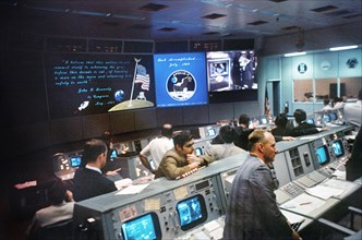 Mission Operations Control Room in Mission Control Center