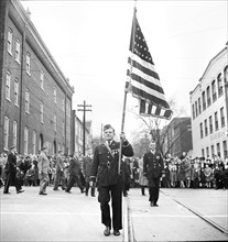 Armistice Day parade, Lancaster, Pennsylvania, USA, Marjory Collins, U.S. Office of War