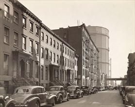 20th Street between Second and First Avenues, New York City, New York, USA, Berenice Abbott,