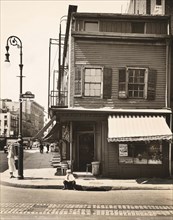 Christopher and Bleeker Streets, New York City, New York, USA, Berenice Abbott, Federal Art