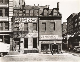 Broome Street, Nos. 504-506, New York City, New York, USA, Berenice Abbott, Federal Art Project,