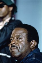 Reverend Ralph David Abernathy, American civil rights activist and Baptist minister, head and