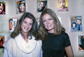 American actress Kirstie Alley and Ms. Magazine co-founder and editor Gloria Steinem, half-length