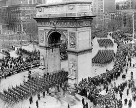 U.S. Army's 82nd Airborne Division parade, Washington Square, Greenwich Village, New York City, New