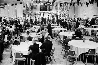 Election night, Republican headquarters, Washington, D.C., USA, Warren K. Leffler, U.S. News &