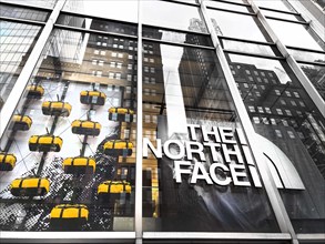 The North Face retail store, building exterior building, Fifth Avenue, New York City, New York, USA