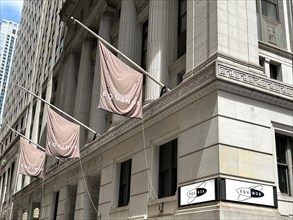 Equinox Fitness Center, building exterior, Wall Street, New York City, New York, USA