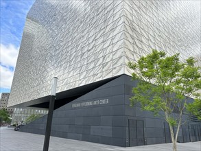 Perelman Performing Arts Center, building exterior, New York City, New York, USA