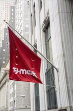 TJ Maxx department store, building exterior, financial district, New York City, New York, USA