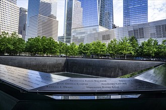 National September 11 Memorial, World Trade Center, New York City, New York, USA