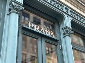 Prada store, building exterior, New York City, New York, USA