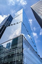 The Spiral, 66 Hudson Boulevard, low angle view, Hudson Yards, New York City, New York, USA