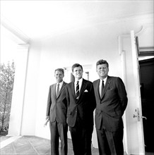 U.S. Attorney General Robert F. Kennedy; Senator Edward M. Kennedy (Massachusetts) and U.S.