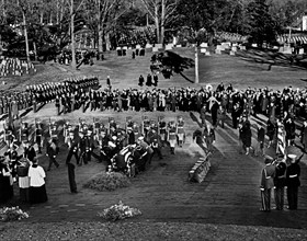 Kennedy family members: U.S. Attorney General Robert F. Kennedy, Jacqueline Kennedy, U.S. Senator