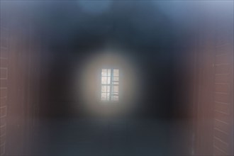 Daylight viewed through hazy window