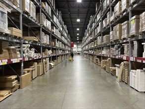 IKEA furniture warehouse, Stoughton, Massachusetts, USA