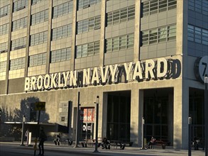 Brooklyn Navy Yard, Building 77, building exterior, Brooklyn, New York City, New York, USA