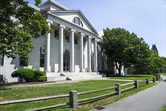 Littauer Center, Graduate School of Public Administration, building exterior, Harvard University,