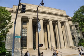 William Barton Rogers Building, building exterior, Massachusetts Institute of Technology,