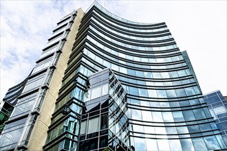 Takeda Pharmaceutical Company, low angle view of building exterior Cambridge, Massachusetts, USA