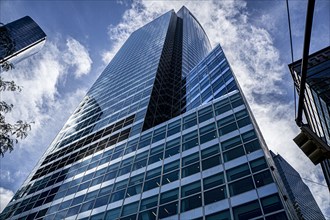 Goldman Sachs headquarters building, Low angle view of building exterior, 200 West Street, New York