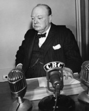 British Prime Minister Winston Churchill, attending First Quebec Conference, codenamed QUADRANT,