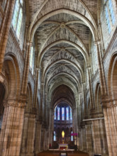 Eglise Notre-Dame, interior view, Bergerac, France