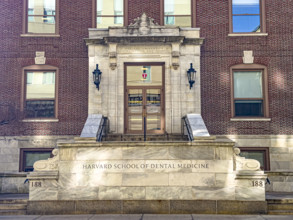 Harvard University Dental School and Hospital, building exterior, Harvard School of Dental