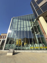 Massachusetts College of Art and Design (MassArt), Design and Media Center building exterior, 621