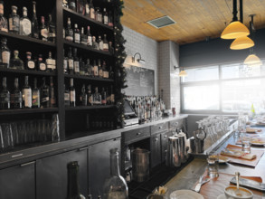 The Smith Restaurant and Bar, interior view, New York City, New York, USA