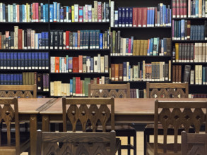 New York Public Library, Jefferson Market location, interior view, Greenwich Village, New York