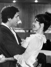 David Groh, Michele Lee, on-set of the TV Series, "The Love Boat", episode: "Isaac the Groupie/Mr.